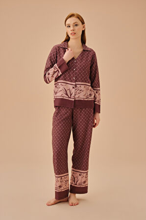 Suwen Fall Maskülen Pijama Takımı