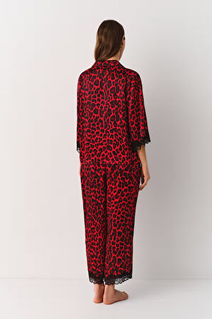 Suwen Lioness Maskülen Pijama Takımı