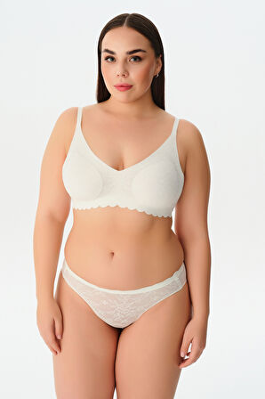 Suwen Invisible Soft Dantelli Slip Külot