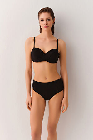 Suwen Yanı Drapeli Bikini Alt