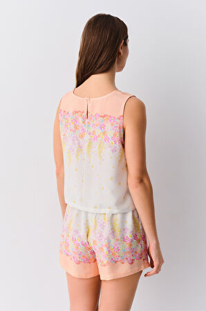Suwen Sunset Şort Pijama Takımı