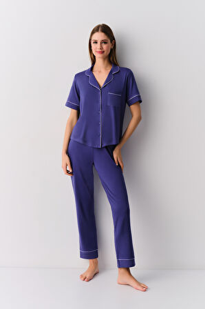 Suwen Misty Maskülen Pijama Takımı