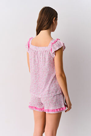Suwen Betty Şort Pijama Takımı