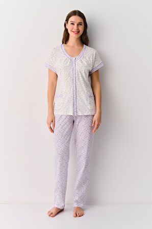 Suwen Wendy Maskülen Pijama Takımı