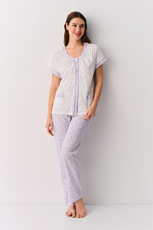 Suwen Wendy Maskülen Pijama Takımı
