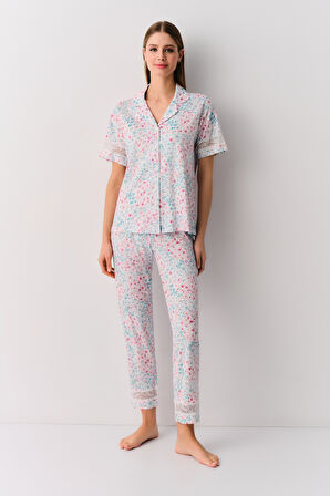 Suwen Serina Maskülen Pijama Takımı