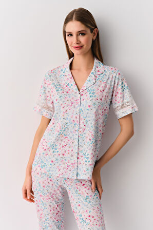 Suwen Serina Maskülen Pijama Takımı