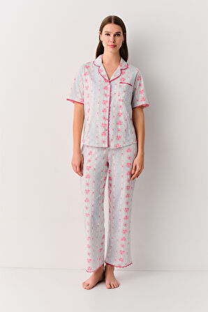 Suwen Elizabeth Maskülen Pijama Takımı