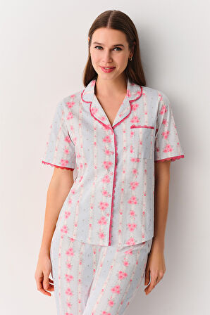 Suwen Elizabeth Maskülen Pijama Takımı