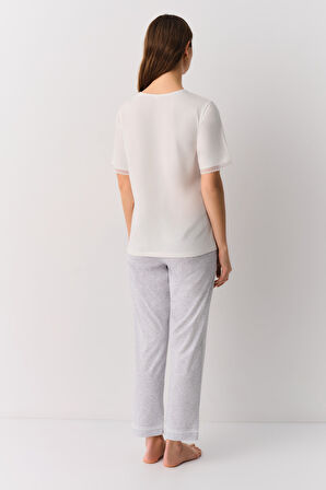 Suwen Pointy Pijama Takımı