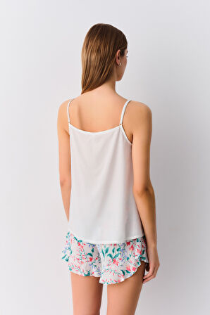 Suwen Tiffany Şort Pijama Takımı