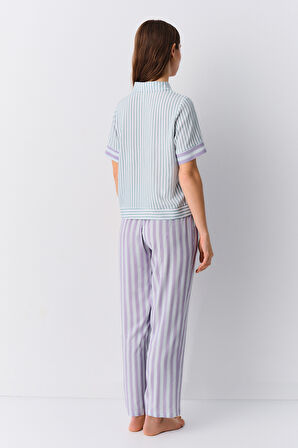 Suwen Line Maskülen Pijama Takımı