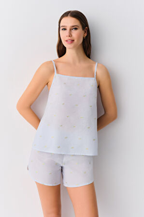 Suwen Pina Şort Pijama Takımı