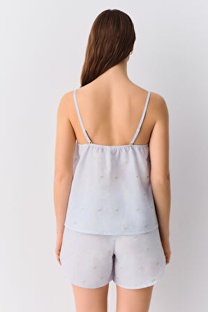 Suwen Pina Şort Pijama Takımı