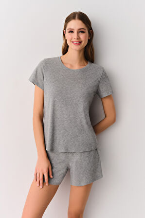 Suwen Terra Şort Pijama Takımı