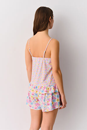Suwen Blossom Şort Pijama Takımı