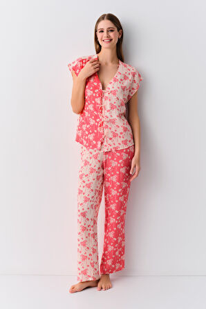 Suwen Florence Maskülen Pijama Takımı