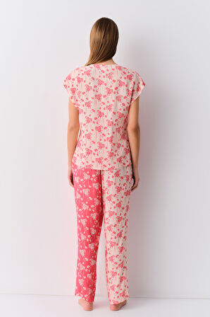 Suwen Florence Maskülen Pijama Takımı