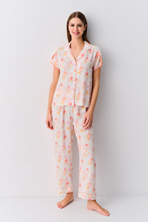 Suwen Perry Maskülen Pijama Takımı
