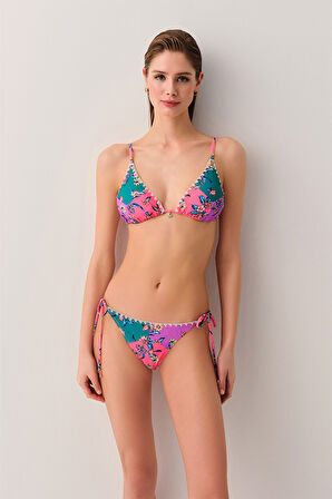 Suwen Sunny Üçgen Bikini Üst