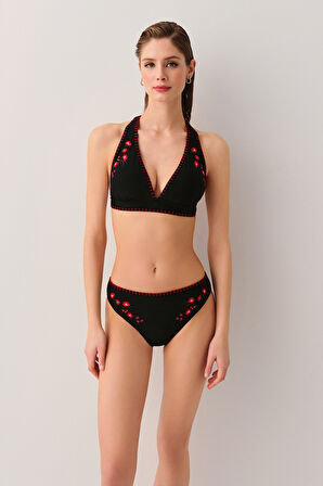 Suwen Bohem Kroşetalı Bikini Alt