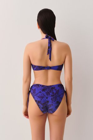 Suwen Bluebell Yanı Büzgülü Bikini Alt