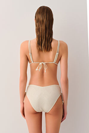 Suwen Pearl Yanı Büzgülü Bikini Alt