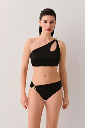 Suwen Noir Yanı Detaylı Bikini Alt