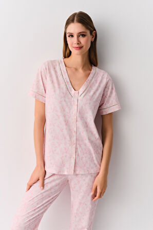 Suwen Bianca Maskülen Pijama Takımı
