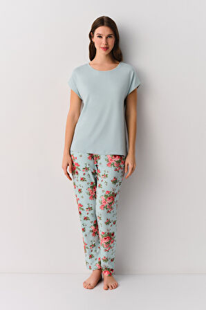 Suwen Catherine Pijama Takımı