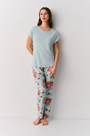 Suwen Catherine Pijama Takımı