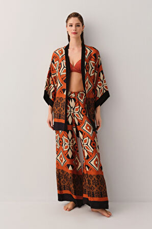 Suwen Gabriel Desenli Kimono