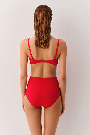 Suwen Yüksek Bel V Kesim Bikini Alt