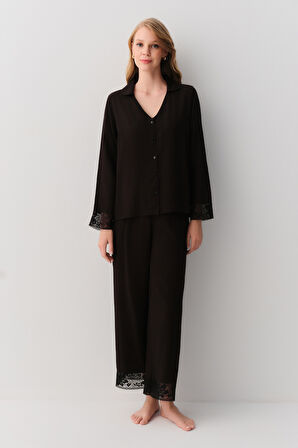 Suwen Amour Maskülen Pijama Takımı