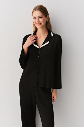 Suwen Cecilia Maskülen Pijama Takımı