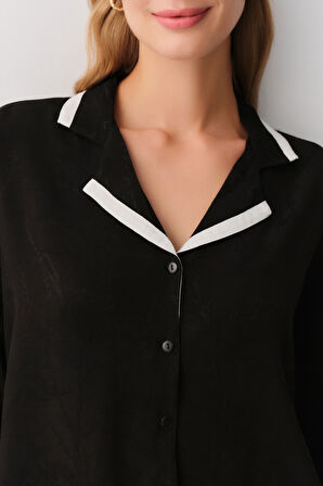 Suwen Cecilia Maskülen Pijama Takımı