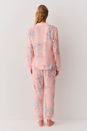 Suwen Flower Maskülen Pijama Takımı