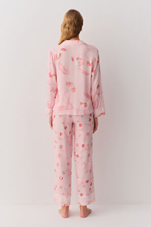 Suwen Suzie Maskülen Pijama Takımı