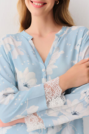 Suwen Magnolia Maskülen Pijama Takımı