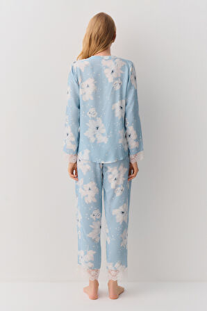 Suwen Magnolia Maskülen Pijama Takımı