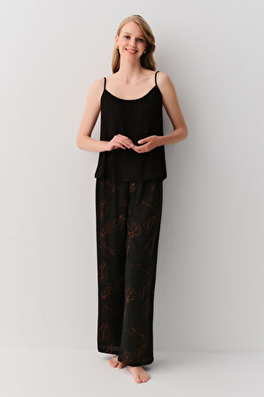 Suwen Sage 3 Parçalı Pijama Takımı