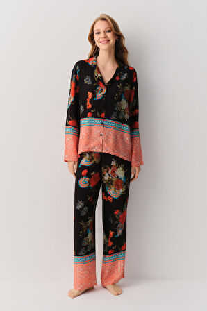 Suwen Liora Maskülen Pijama Takımı