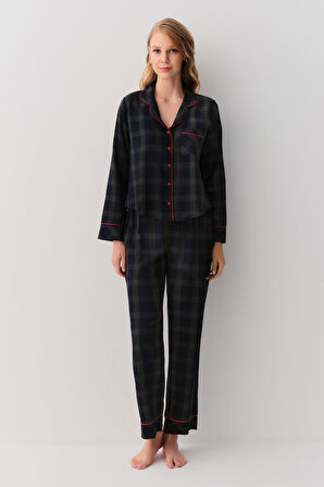 Suwen College Maskülen Pijama Takımı