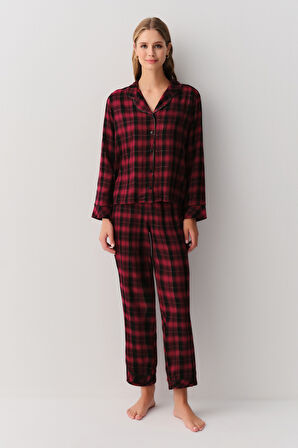 Suwen Alda Maskülen Pijama Takımı