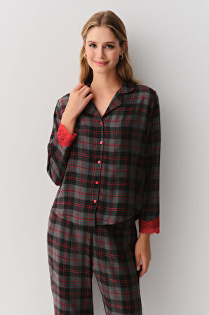 Suwen Feel Maskülen Pijama Takımı