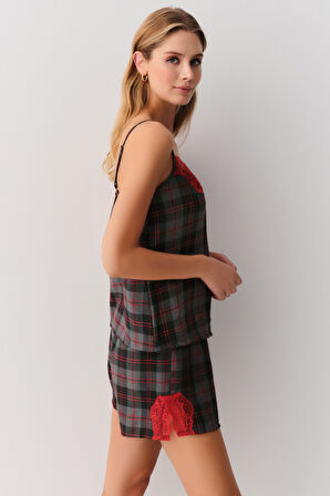 Suwen Feel Şort Pijama Takımı