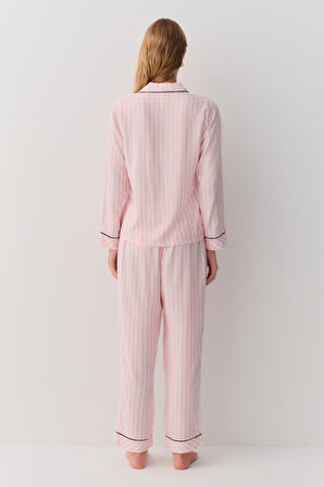 Suwen Emily Maskülen Pijama Takımı