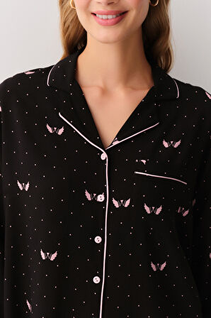 Suwen Angel Maskülen Pijama Takımı