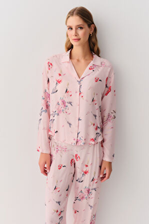 Suwen Romantica Maskülen Pijama Takımı