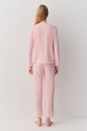 Suwen Sakura Maskülen Pijama Takımı